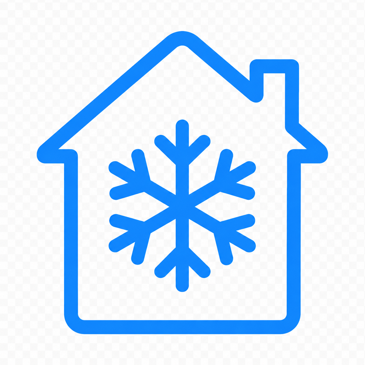 warehouse snowflake icon